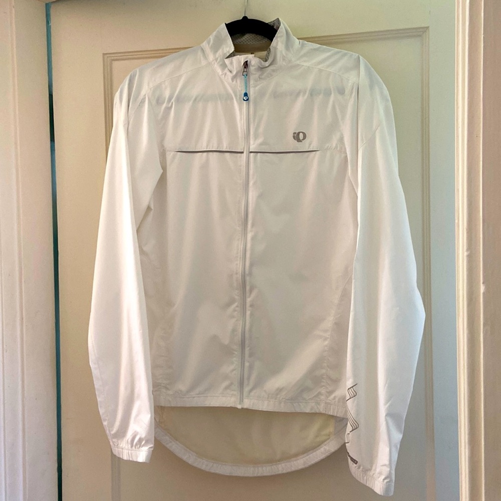 Pearl Izumi Elite series, windbreaker, lightweight rain jacket. Reflective. EUC